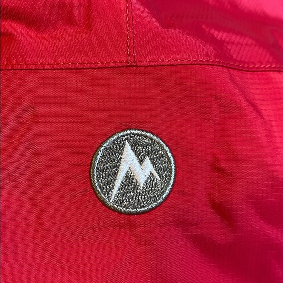 Marmot Precip Eco Full Zip Hooded Pink lightweight Rain Jacket Women’s Size S - Picture 8 of 11